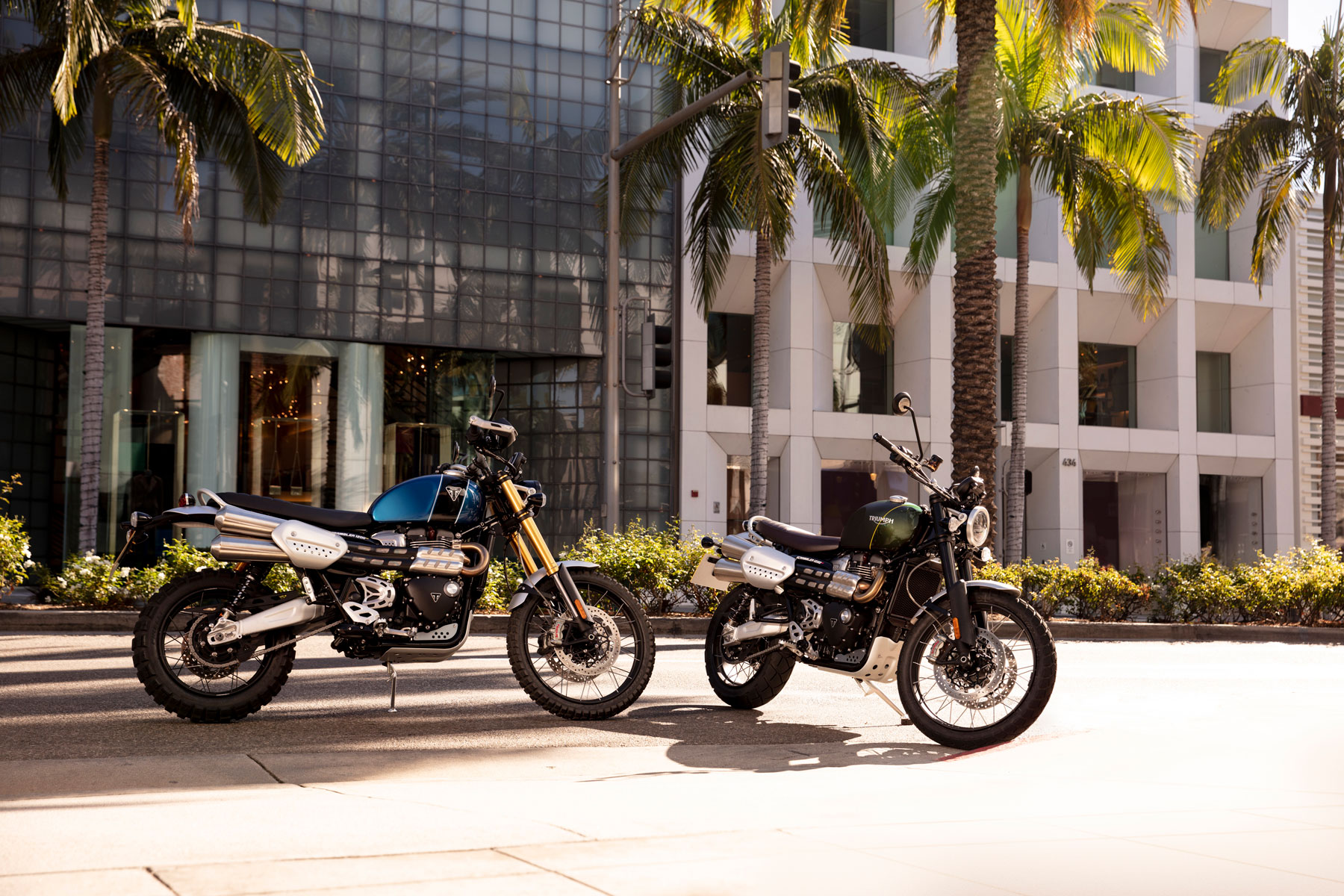 Triumph 1200 Scrambler XE en XC