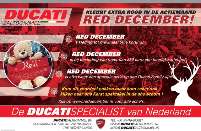 Ducati Zaltbommel - Red December