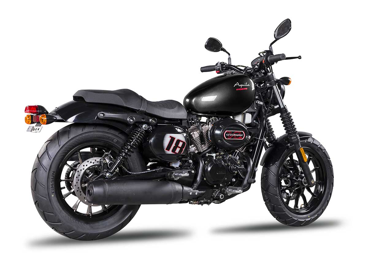 bobber hyosung aquila 125