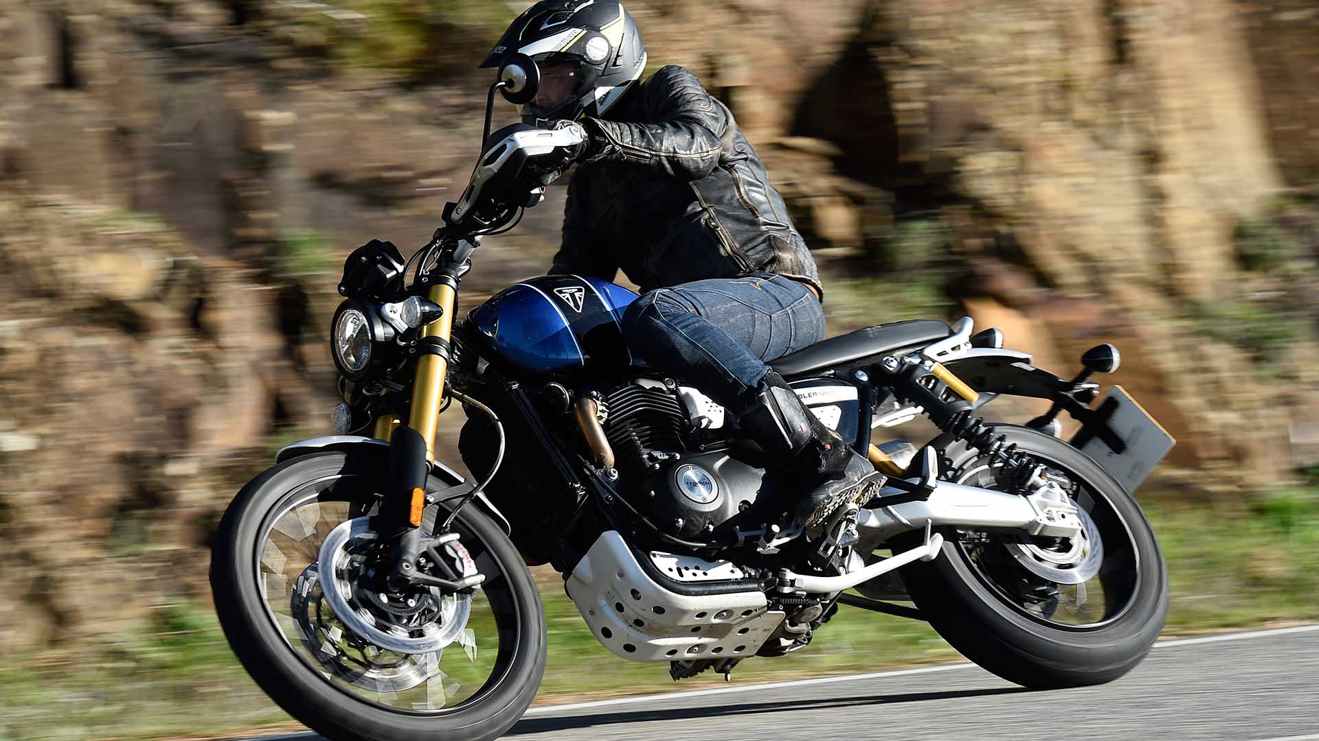 Triumph Scrambler 1200 XE XC 2022 Motor NL