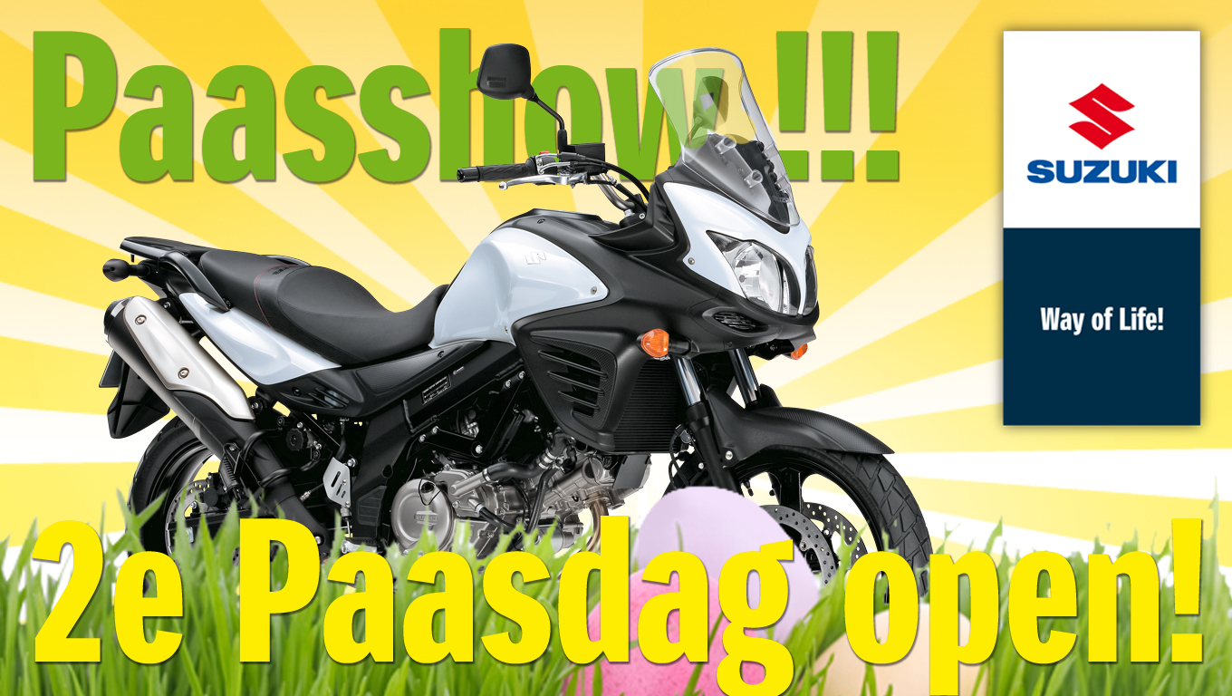 Paasshow bij de Suzuki dealers Motor NL Paasshow bij de Suzuki dealers Motor NL