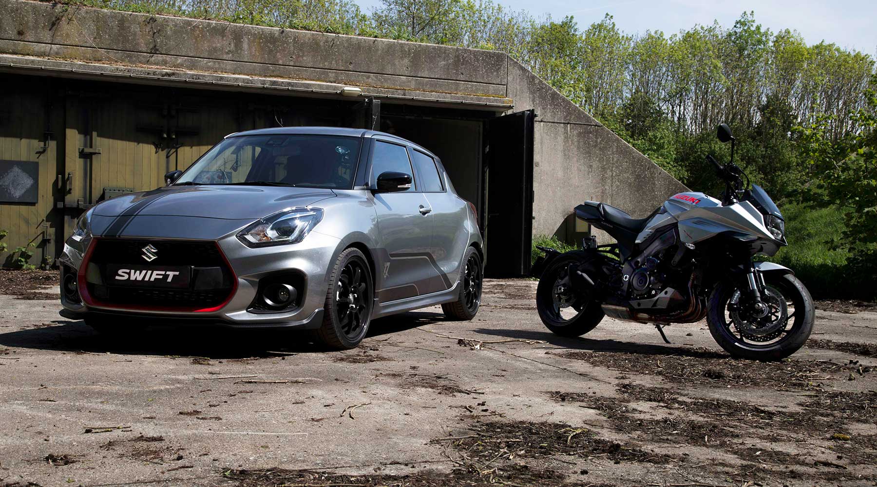 Suzuki katana vs katana challenge