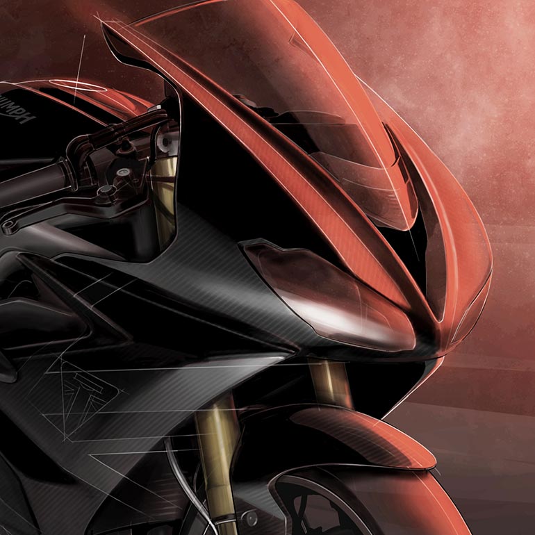 Triumph Daytona 765 Moto2 Replica