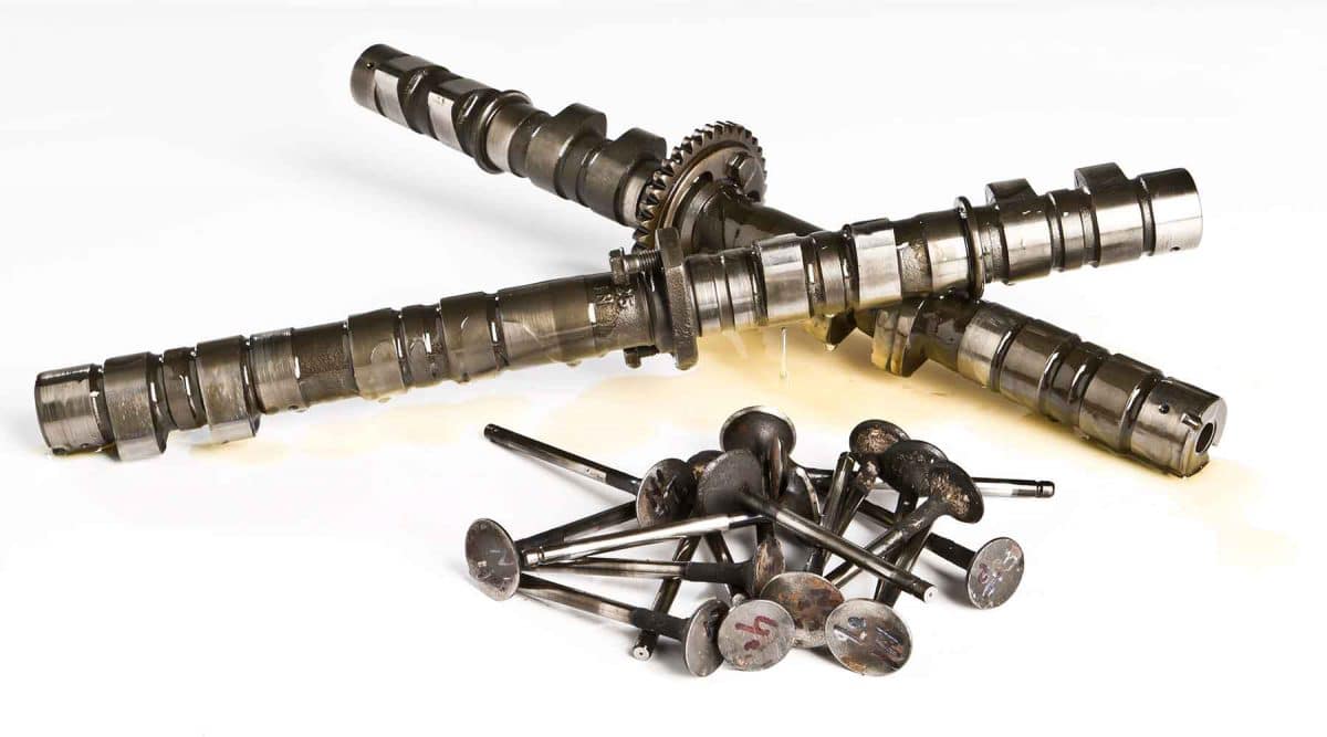 Honda CB blok nokkenas en kleppen