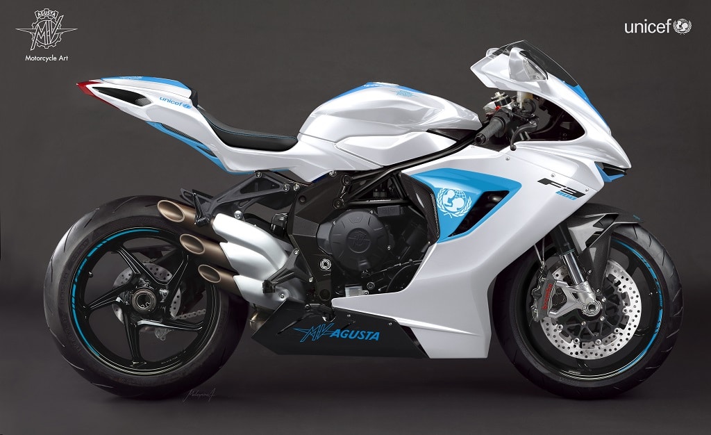 MV Agusta F3 800 Unicef 2019