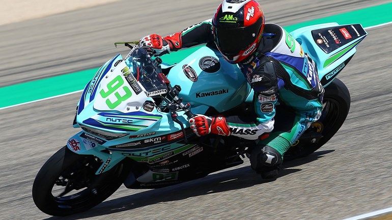 Walid Khan op de Nutec – RT Motorsports by SKM – Kawasaki