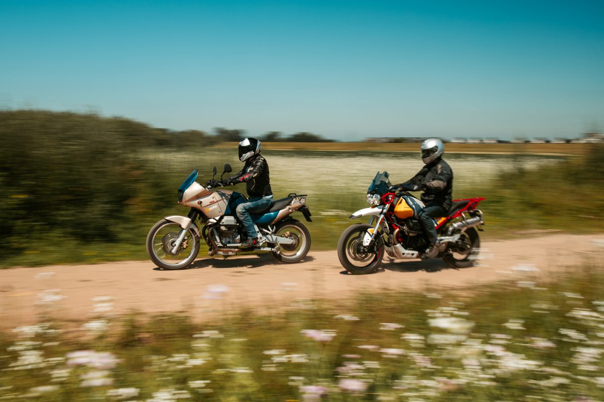 Moto Guzzi Quota 1100ES en V85TT