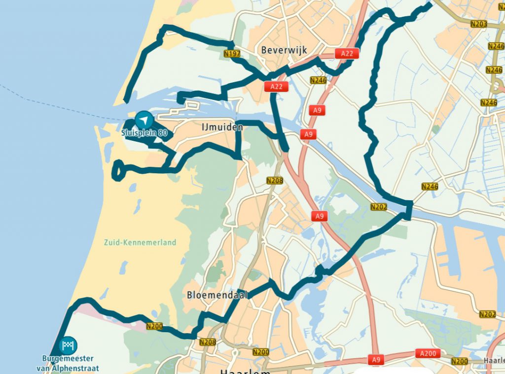 Route Langs het Tuinpad van Ad IJmond