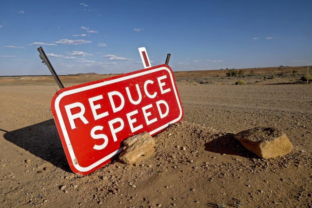 verlaging maximumsnelheid