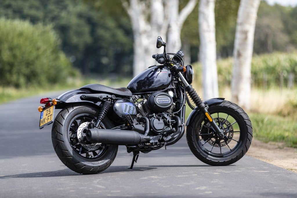 Getest Hyosung Aquila GV125S Bobber Getest Hyosung Aquila GV125S Bobber