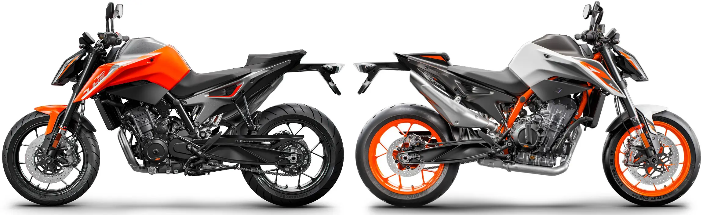 KTM 790 Duke vs KTM 890 Duke R