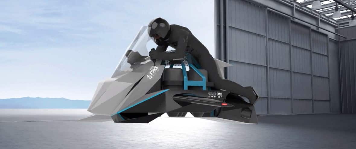 Vliegende Motorfiets