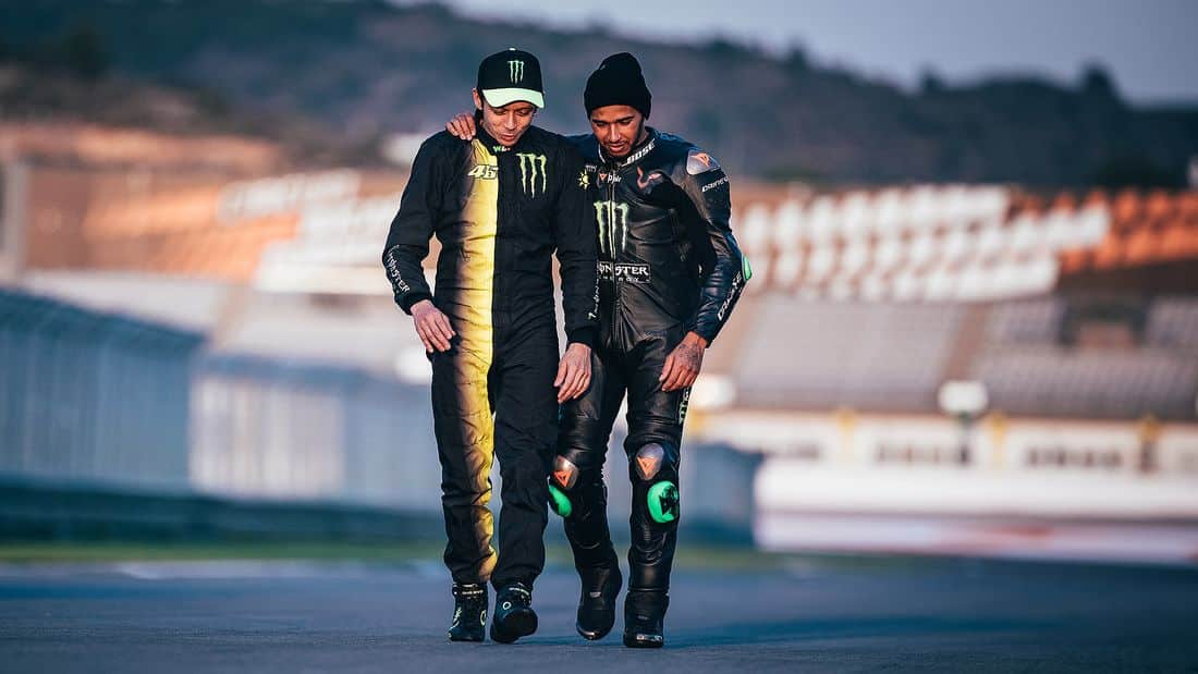 Lewis Hamilton Valentino Rossi