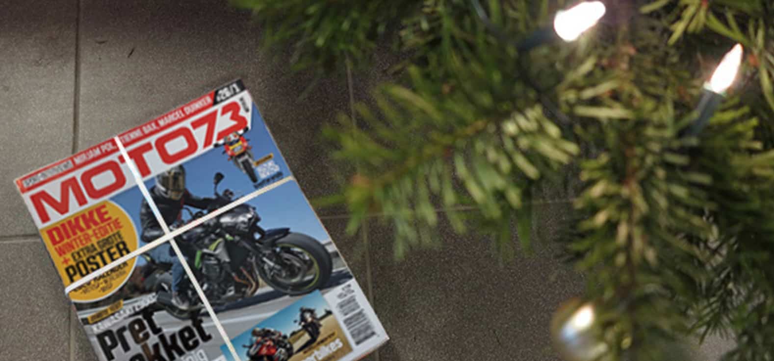 MOTO73 onder kerstboom