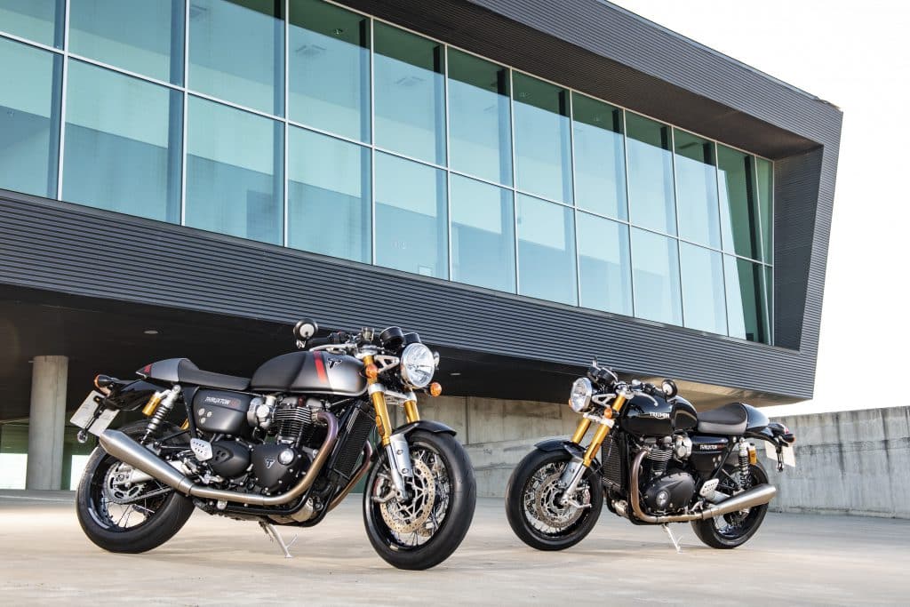 Triumph Thruxton RS 2020 intro