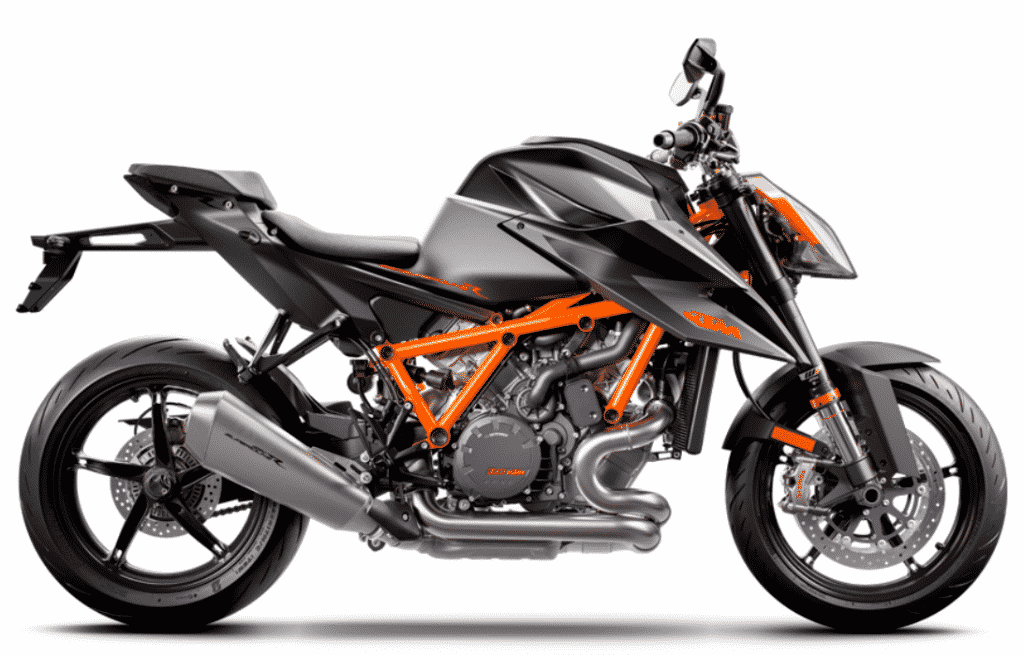 KTM 1290 Super Duke R zwart