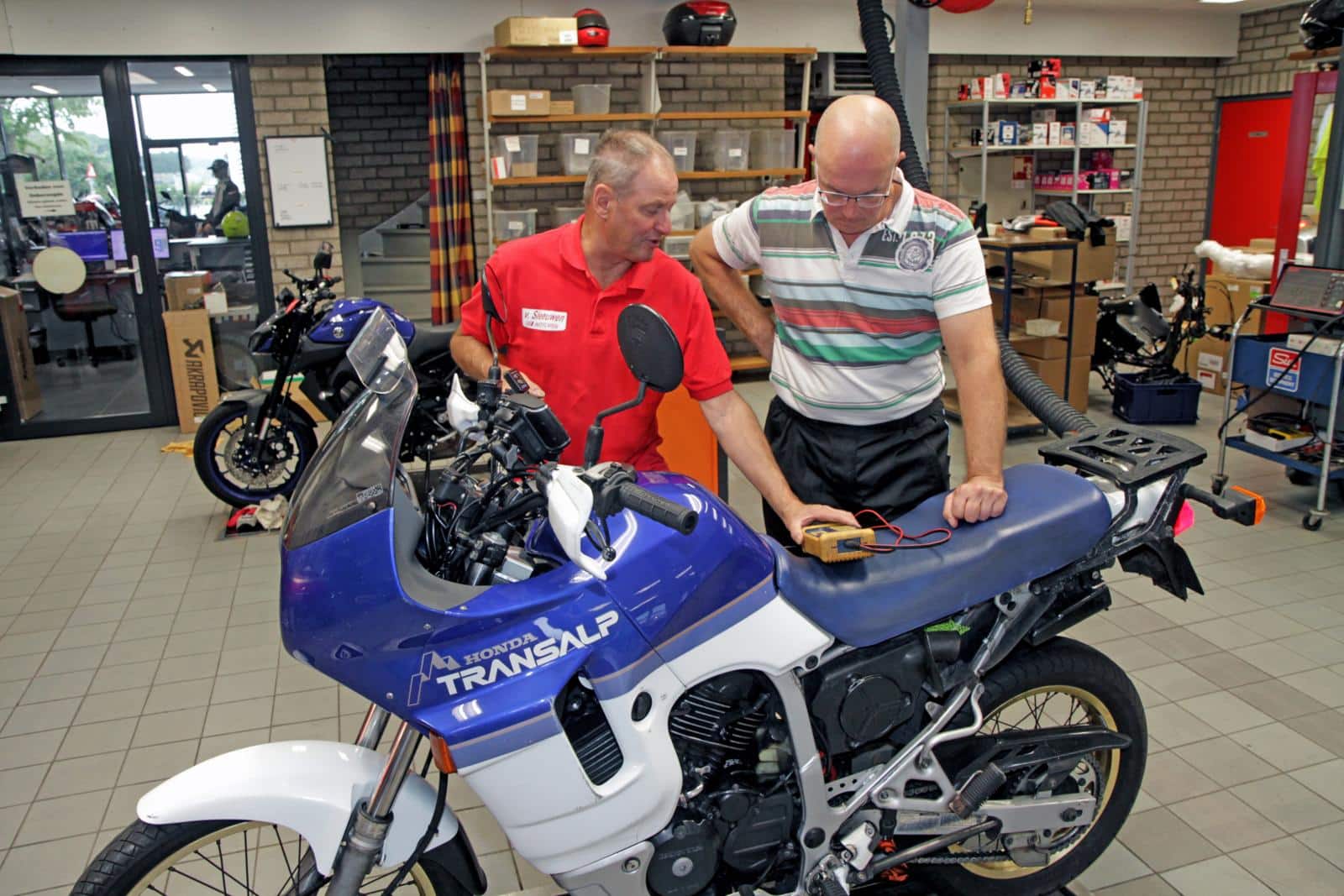 Marathonmotor Honda Transalp