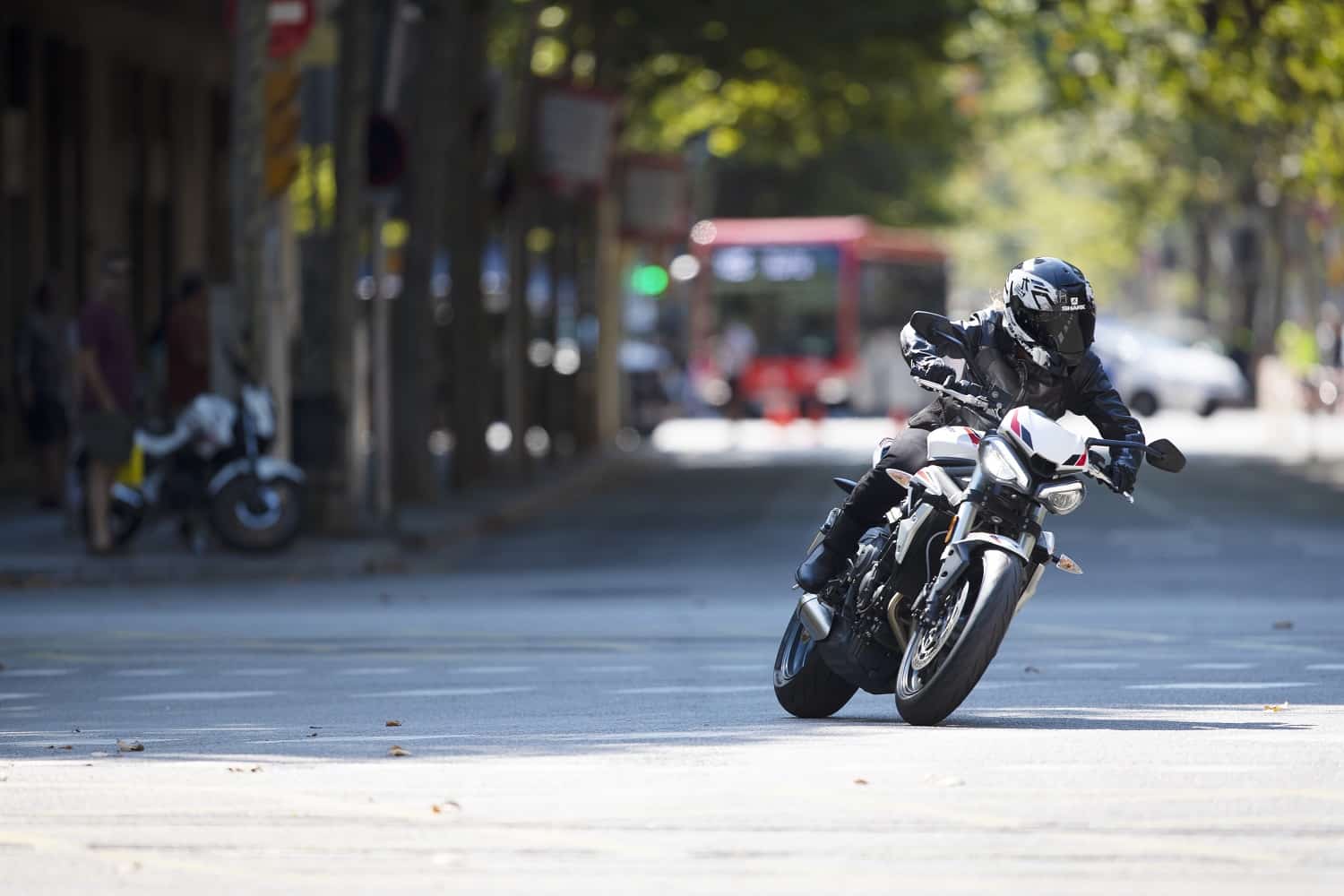 De nieuwe Triumph Street Triple S in actie