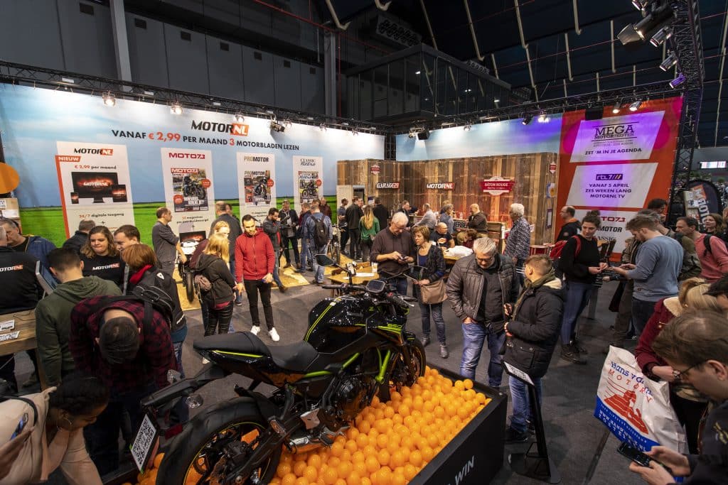 MotorNL stand Motorbeurs Utrecht 2020