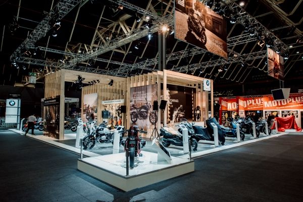 De stand van BMW op MOTORbeurs Utrecht 2019