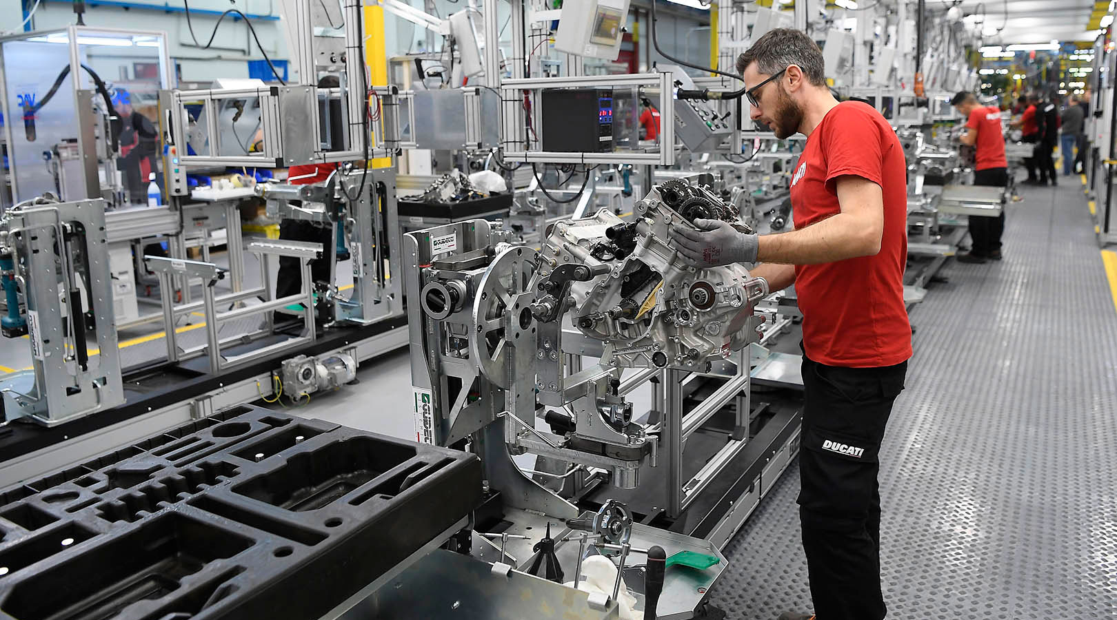 Ducati-fabriek-herstart