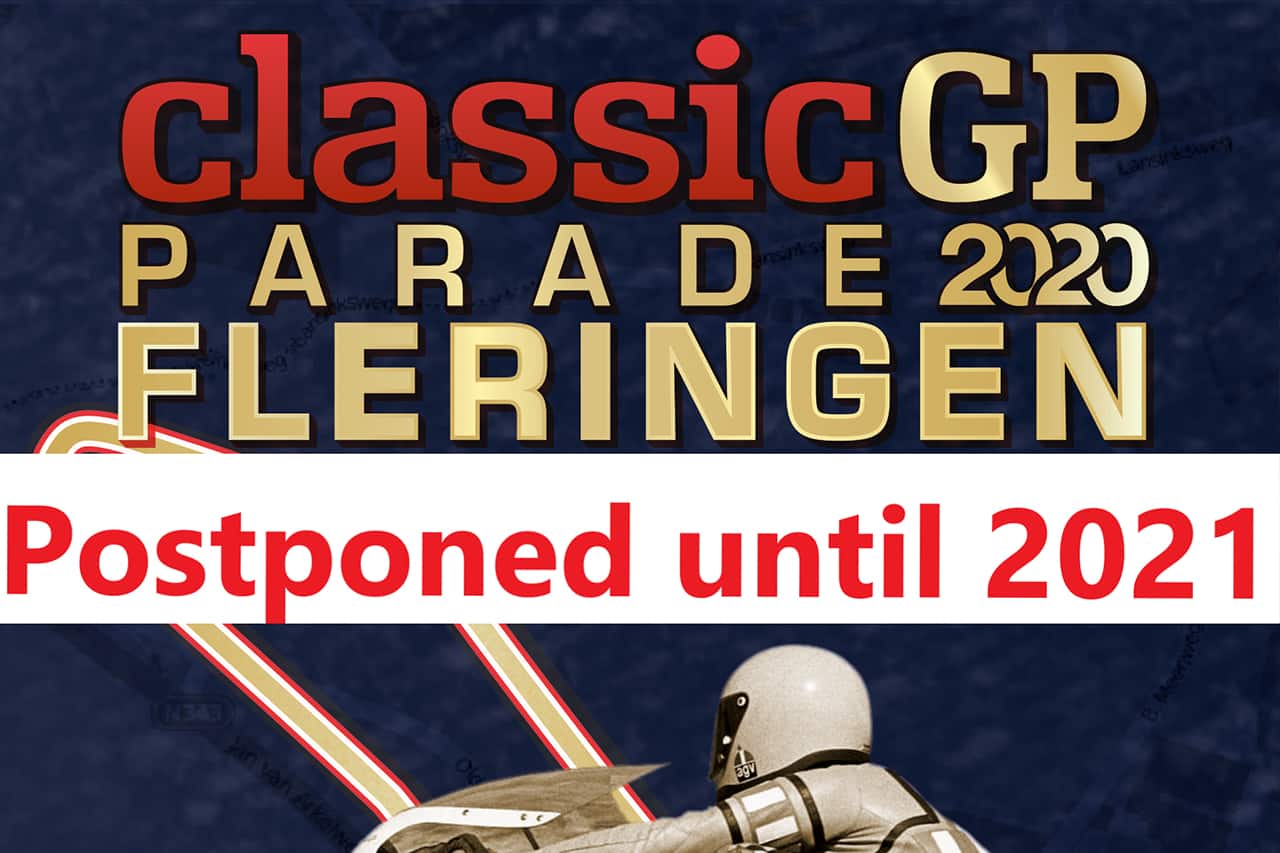 Ook Classic GP Parade Fleringen uitgesteld tot 2021