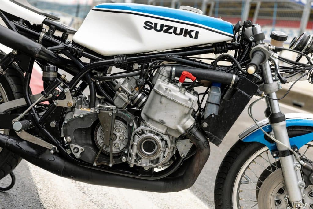 Suzuki TR750 Detail Motorbloki