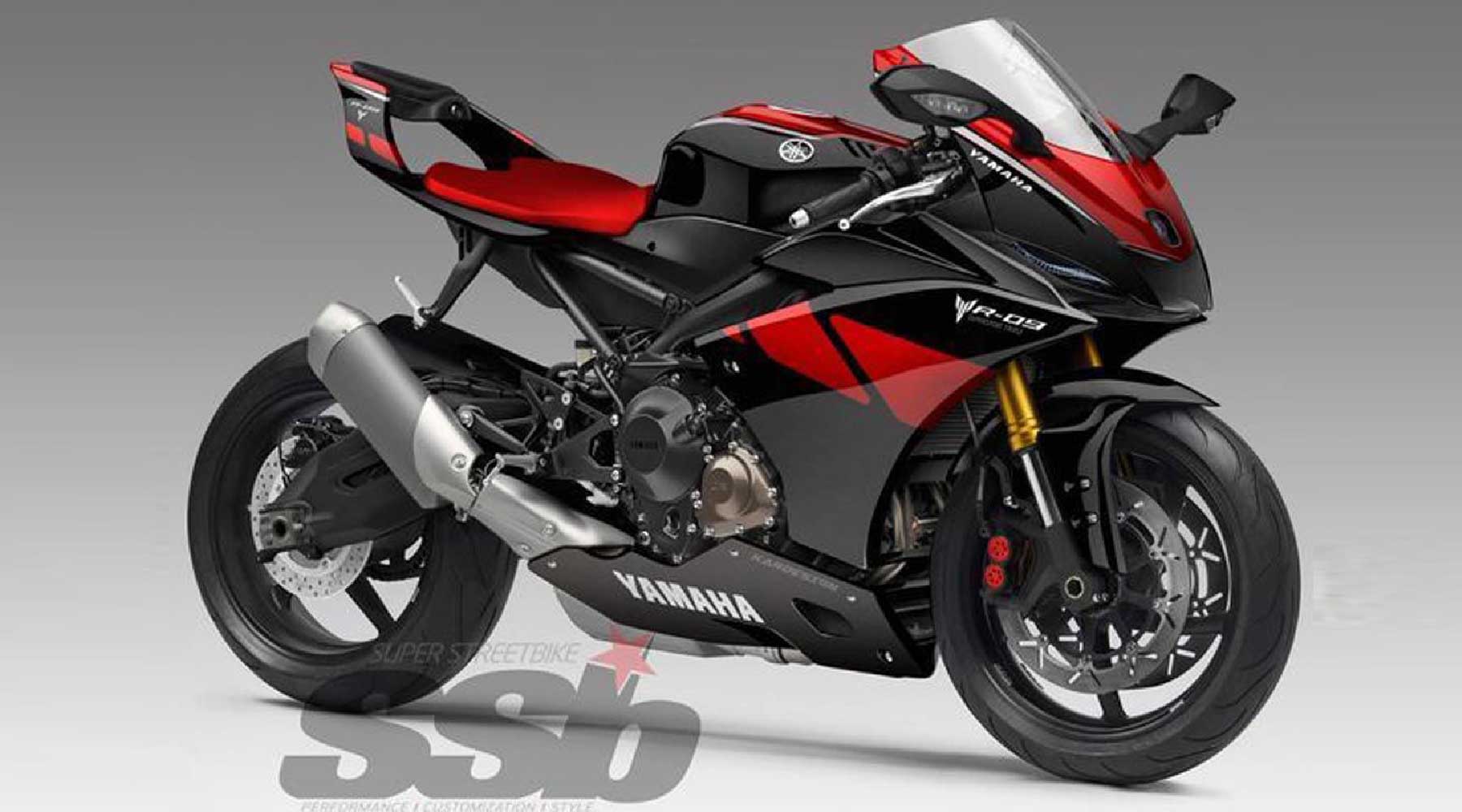 Yamaha YZFR9 met triple MT09 blok?