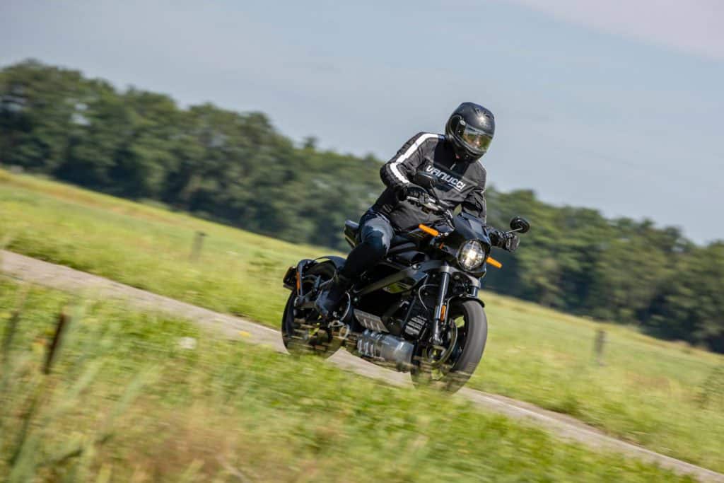 Harley-Davidson LiveWire in de polder