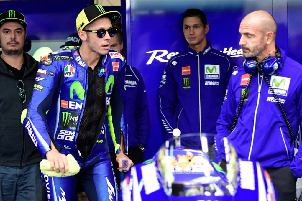 Michael van der Mark, Valentino Rossi