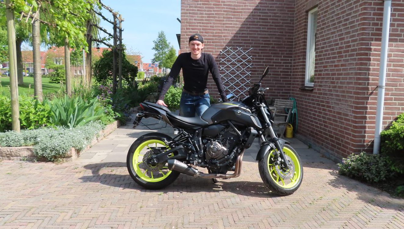 Yamaha MT-07 uit 2018