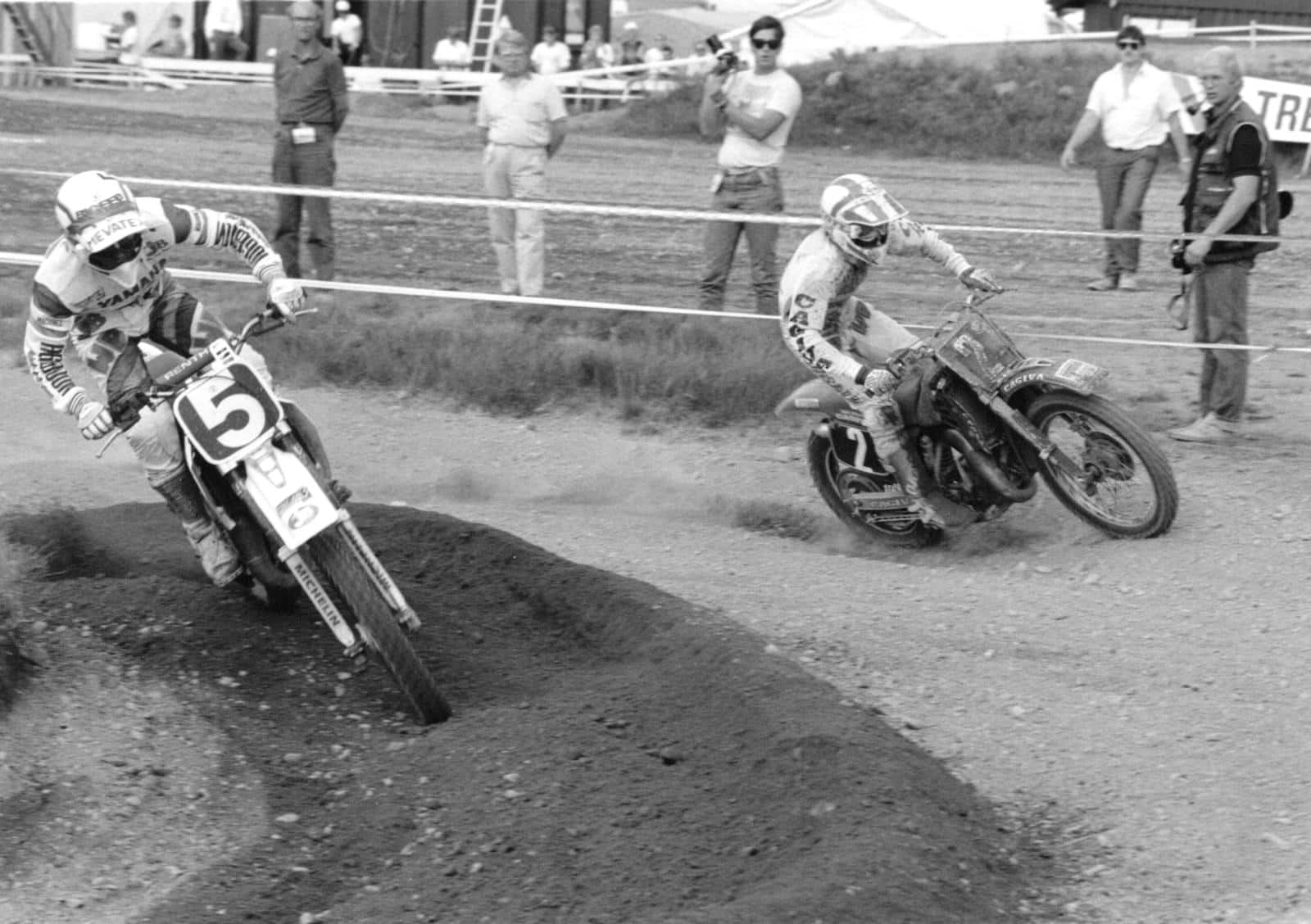 Dave Strijbos (2) en John van den Berk (5)