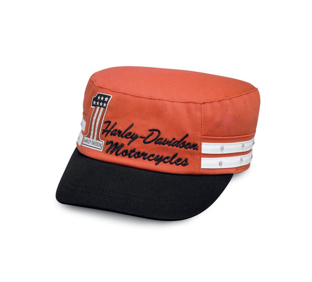 Motorcadeaus: Harley-Davidson #1 Colorblock Flat Top Cap