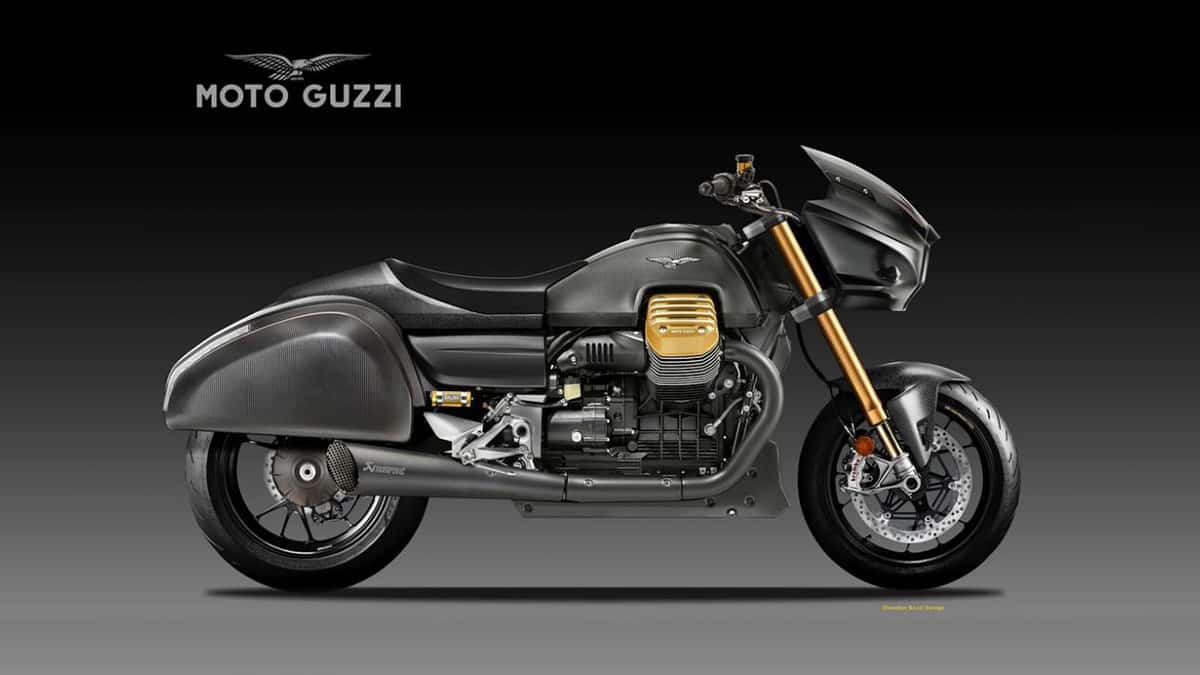 Moto Guzzi Racing Bagger