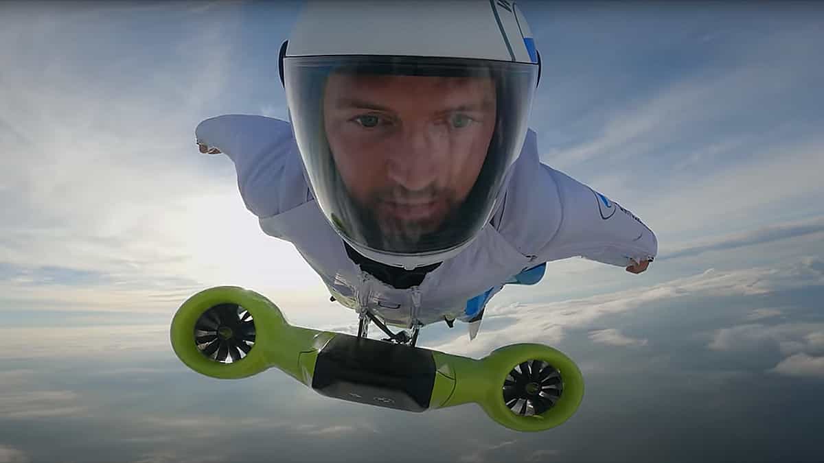 BMW wingsuit