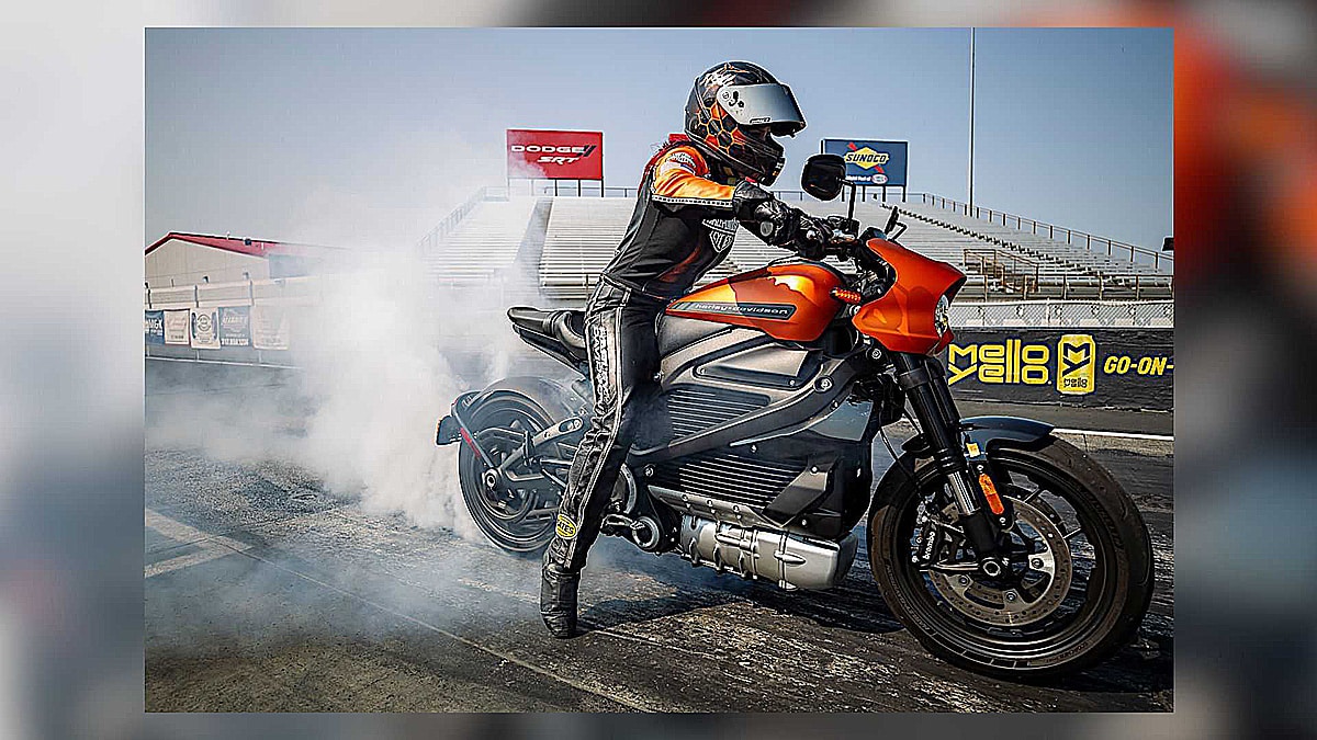 Harley-Davidson Livewire dragracen