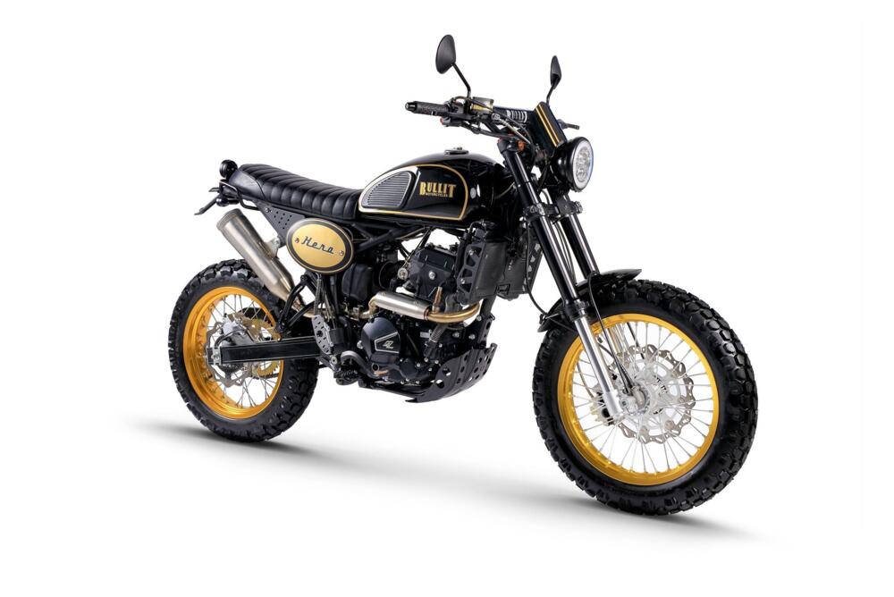 Slip schoenen Raap bladeren op berekenen 2021 Bullit Hero 250: nieuwe kleine Scrambler - Motor.NL