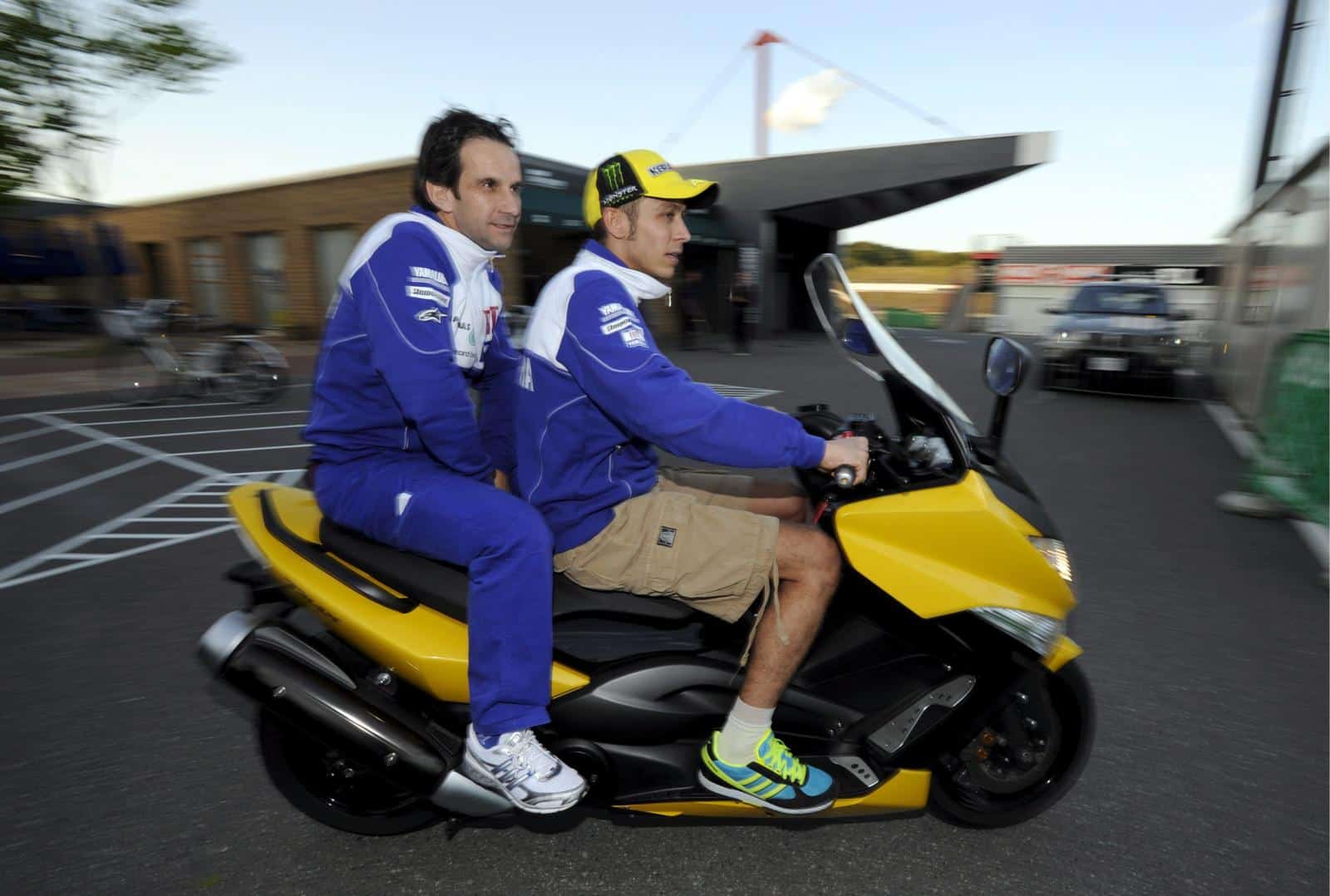 Davide Brivio en Valentino Rossi