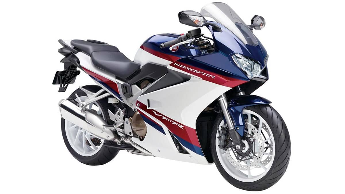 2021 Honda VFR Interceptor is exclusief voor Japan