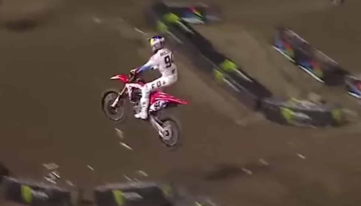 Crazy motocross saves