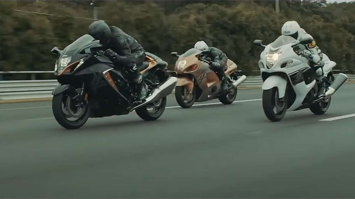Suzuki Hayabusa ontwikkeling