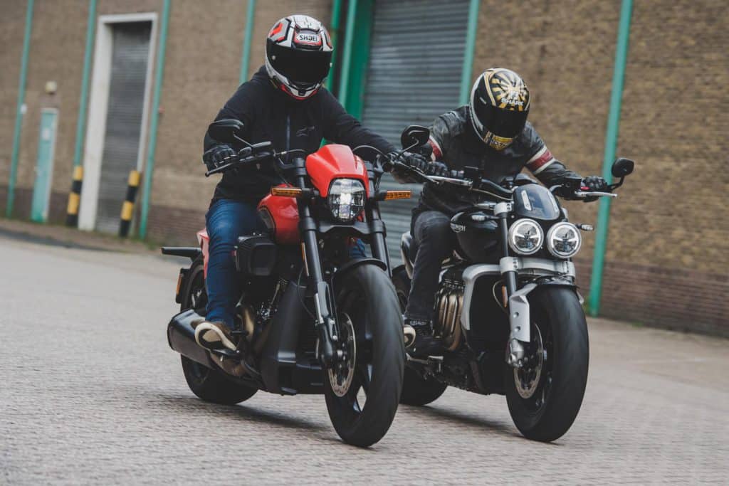 Harley-Davidson FXDR 114 vs. Triumph Rocket 3R