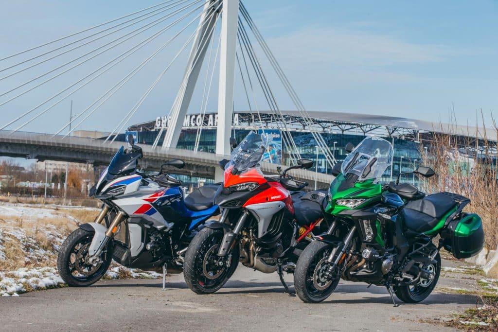 Multitest: BMW S 1000 XR vs. Ducati Multistrada V4S vs. Kawasaki Versys 1000