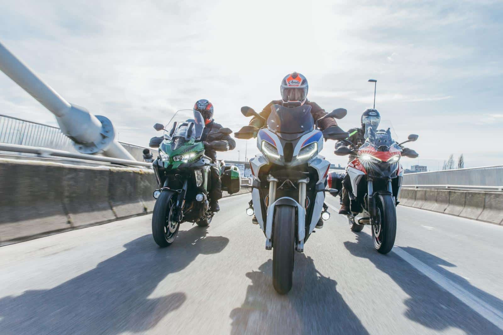 BMW S 1000 XR vs. Ducati Multistrada V4S vs. Kawasaki Versys 1000 SE
