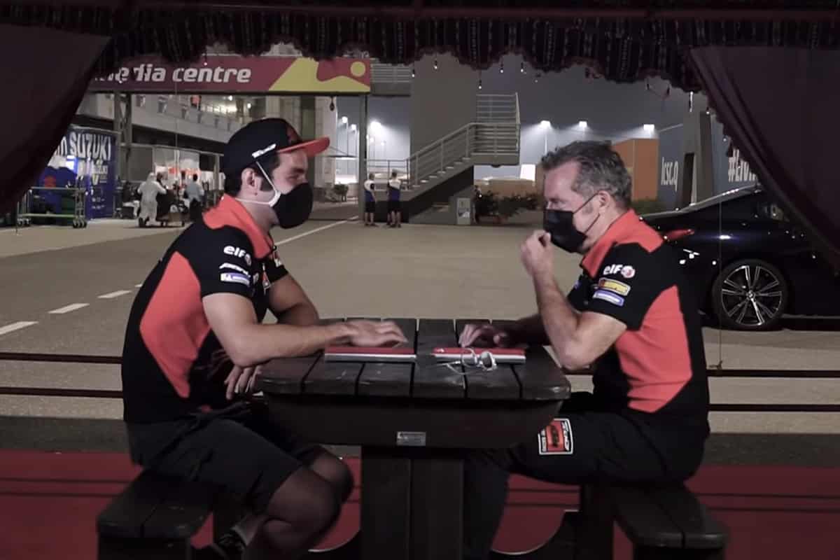Petrucci en Poncharal 1