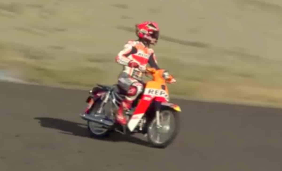 Honda Super Cub marquez
