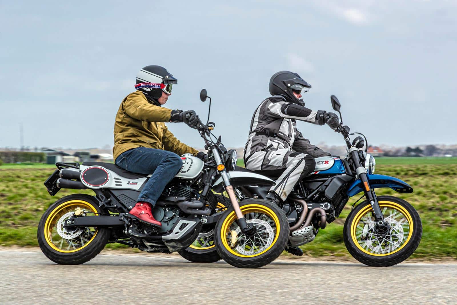 Mash X-Ride 650 vs. Ducati Desert Sled