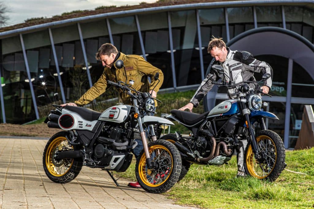 Mash X-Ride 650 vs. Ducati Desert Sled