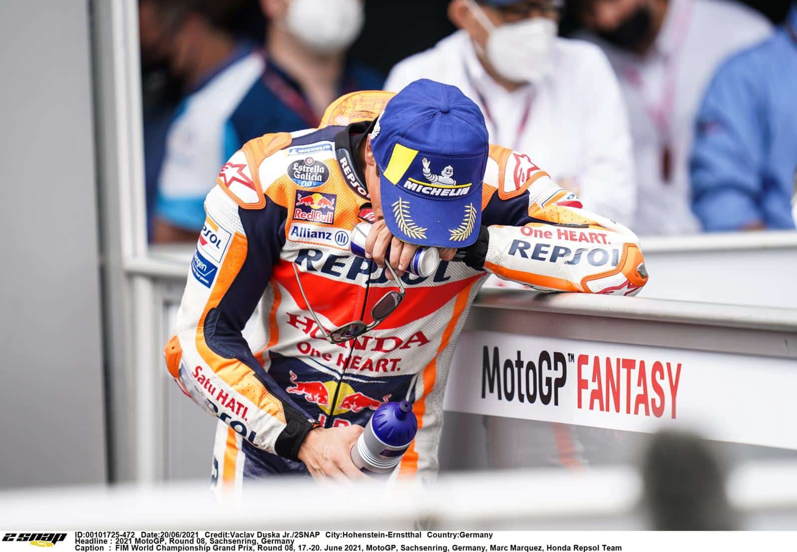 emotie bij Marc Márquez