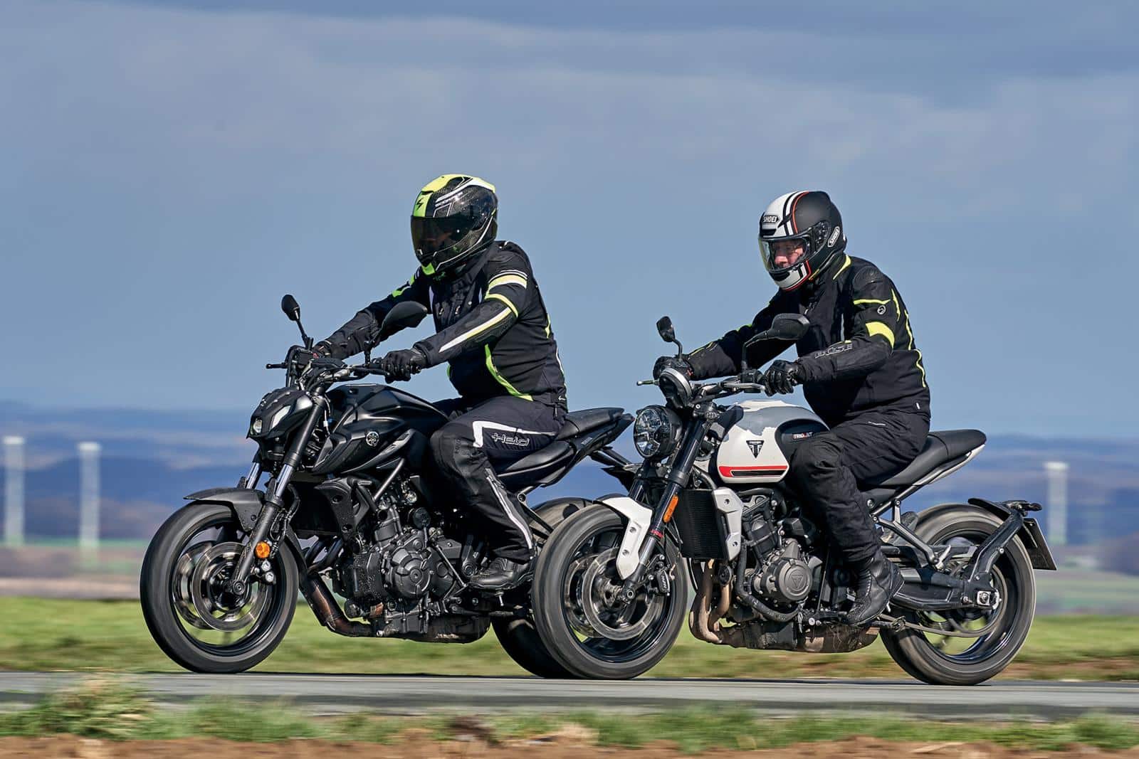 Triumph Trident 660 vs Yamaha MT 07